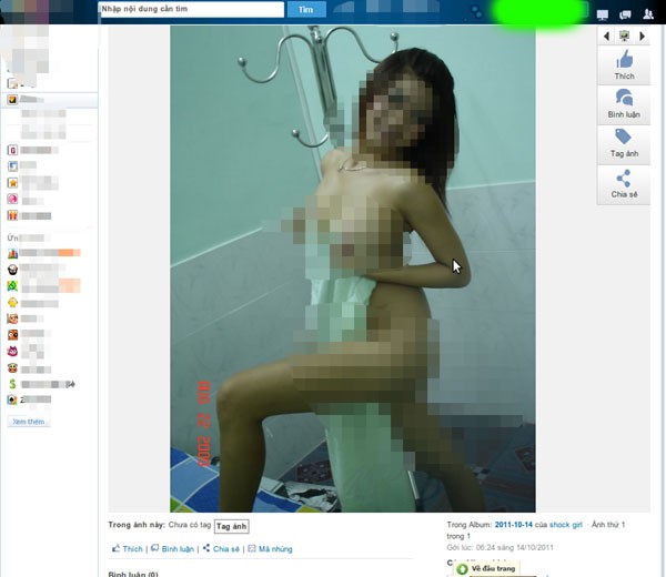 Ảnh: Nữ sinh "không mảnh vải che thân" lên mạng xã hội ảnh 10